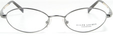 Ralph Lauren RL 1530 67V Ruthenium Silver Eyeglasses Frame 49-17-135 Italy NEW