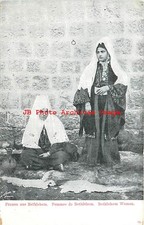 Cultura étnica nativa, disfraz folclórico, Oriente Medio, Belén mujer