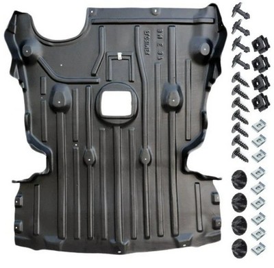 UNTERFAHRSCHUTZ MOTORSCHUTZ + EINBAUSATZ CLIPS BMW 3 E90 E91 2005-2012