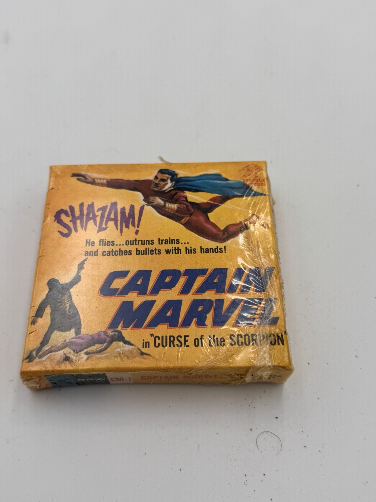 Captain Marvel in Curse Of The Scorpion 8mm Film