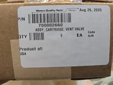 Brand NEW!!!! WATERS 700002660 ASSY, CARTRIDGE, VENT VALVE