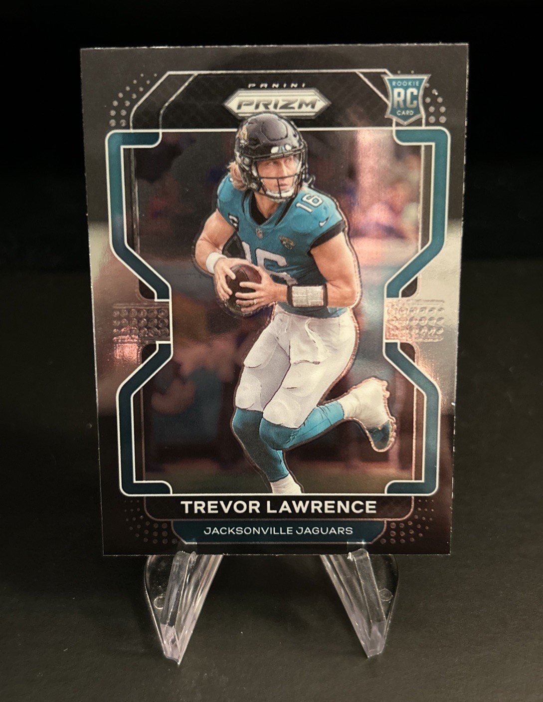 Trevor Lawrence - 2021 Panini Chronicles - Rookie Prizm Black #PB-1 (RC) Jaguars