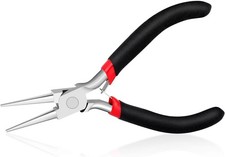 Round Nose Pliers, Wire Jewelry Making Tools Bead Pliers for Black