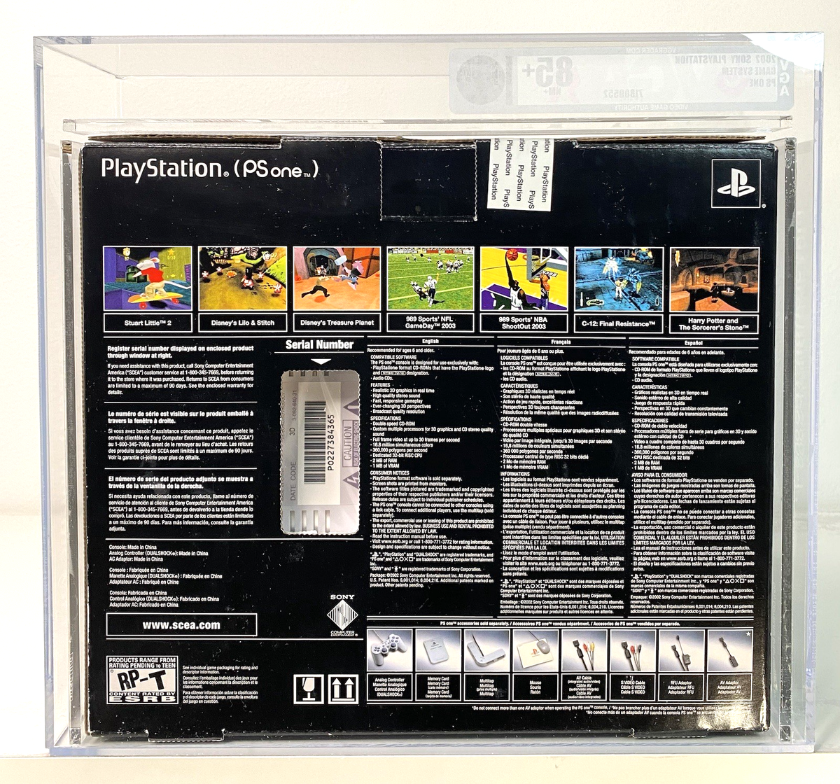 Sony PSOne Video Game Console - White (SCPH-101/94015) for sale