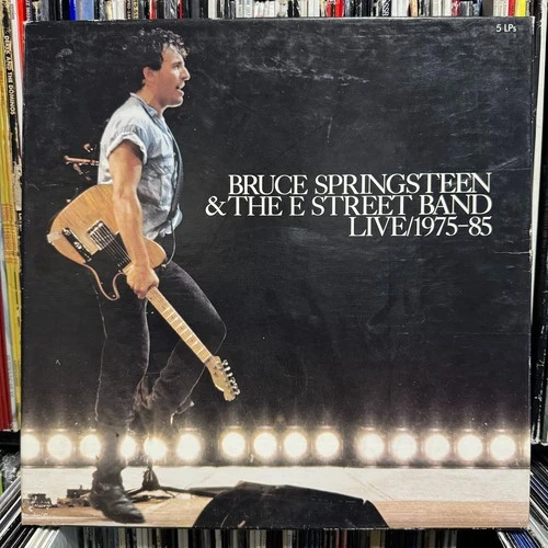 BRUCE SPRINGSTEEN & THE E STREET BAND - LIVE 1975-85 (5 VINYL BOX SET)  1986!!!