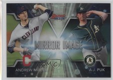 2016 Bowman's Best Mirror Image AJ Puk Andrew Miller #MI-5 y8h