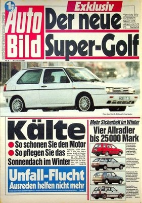 2) Auto Bild 05/1987 - Honda Civic Shuttle 4WD mit - Toyota Tercel 4WD mit 68PS