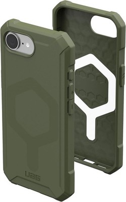 UAG iPhone SE 2025 Case mit MagSafe Rugged Opaque Shockproof Olive Drab