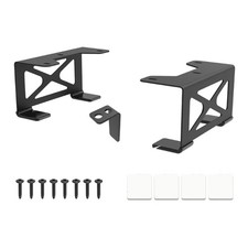 Console di gioco rack di sicurezza regolabile organizer sotto scrivania desktop PC3847