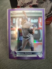 2022 Topps Chrome Update Series - Purple Refractor #USC25 Sergio Romo