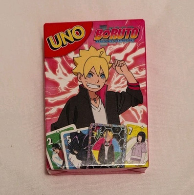 Mattel Games UNO Boruto Naruto Next Generations Kartenspiel McDonald's 