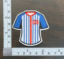 Baseball Sports Jersey Shirt Embroidered Iron On Patch