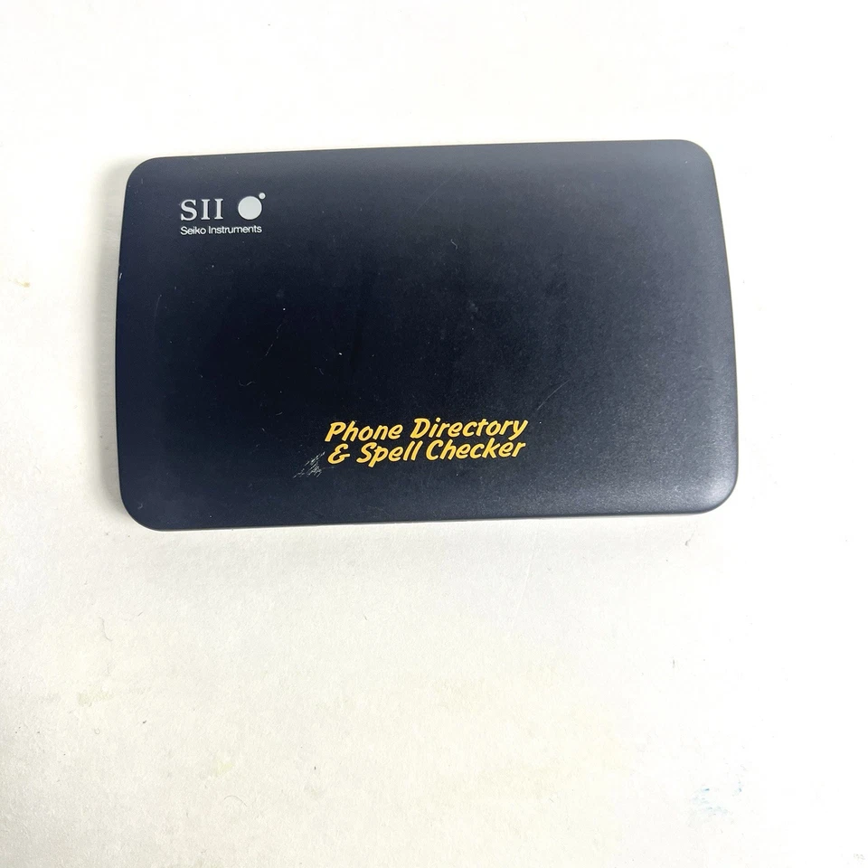 SII Seiko Instruments Spell Checker Phone Directory Crossword Puzzle WP-1120 - Image 2 of 4