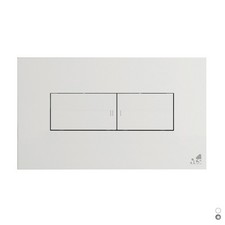 PLACCA PER CASSETTA AD INCASSO IDEA 2 PULSANTI- Bianca- its todini