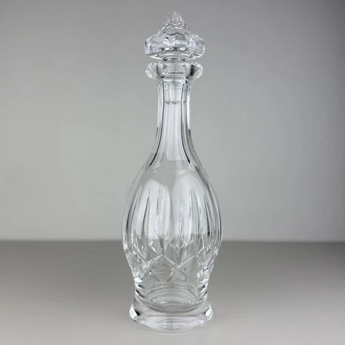 Vintage Waterford Crystal Kildare 13” Liquor Decanter w/ Stopper Ireland Retired