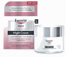Eucerin Q10 Anti-Wrinkle  Pro-Retinol Night Cream 1.7 oz. New Sealed