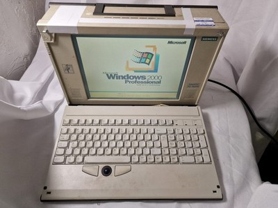 Vintage Siemens Simatic Portable Industrie Programmiergerät Intel Pentium III