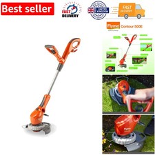 Efficient Contour 500E Electric Trimmer & Edger, 10m Corded Power, Lightweight