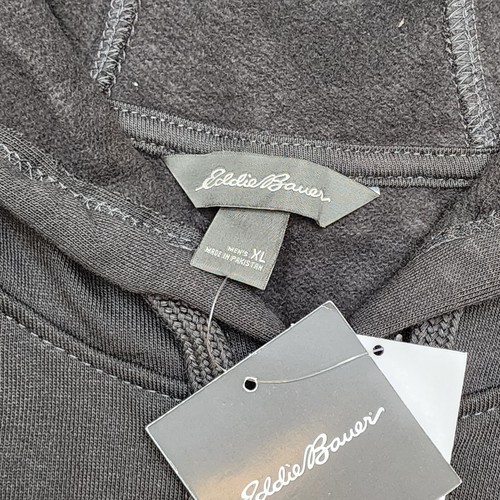 Eddie Bauer Hoodie Mens Size XL Pullover Sweatshirt Graphic Print Sun Mountains - Picture 6 of 7