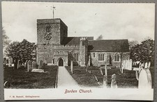 Borden 1907 Sittingbourne Kent St Peter & St Paul?s Church F M Ramell Postcard