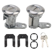Se adapta a Ford Ranger 1983-1992 cilindro de bloqueo de puerta con 2 llaves 2 piezas