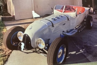 1of 1-RARE Hand Built Custom Built Show Car 1931 Open Wheel Chevy 6Cyl BLUEFLAME