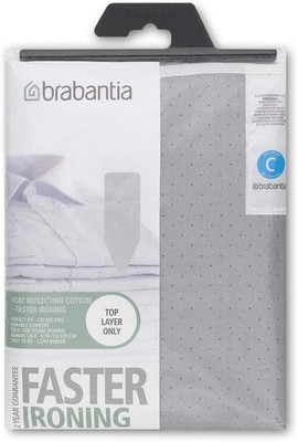 Brabantia Durable Foam Layer Ironing Board Cover, Size C (49 x 18 in),