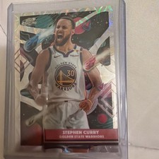 2025-26 Topps Cosmic Chrome Stephen Curry Nucleus Refractor #18 Warriors