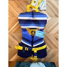 Body Glove Infant Life Jacket PFD Evoprene Blue Striped USCG Approved 30lbs NEW
