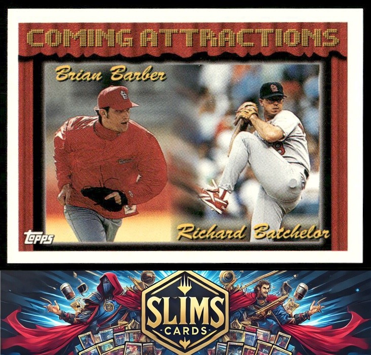 1994 Topps St. Louis Cardinals Brian Barber / Richard Batchelor CA, RC #788