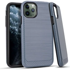 GSA Brushed Case w/Edge Design for Apple iPhone 11 Pro (5.8") - Blue