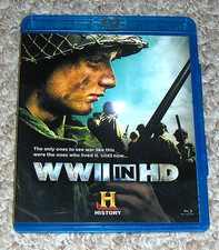2009 History Channel WWII In HD - Blu-Ray 2 Disc DVD ..Pre-owned VG