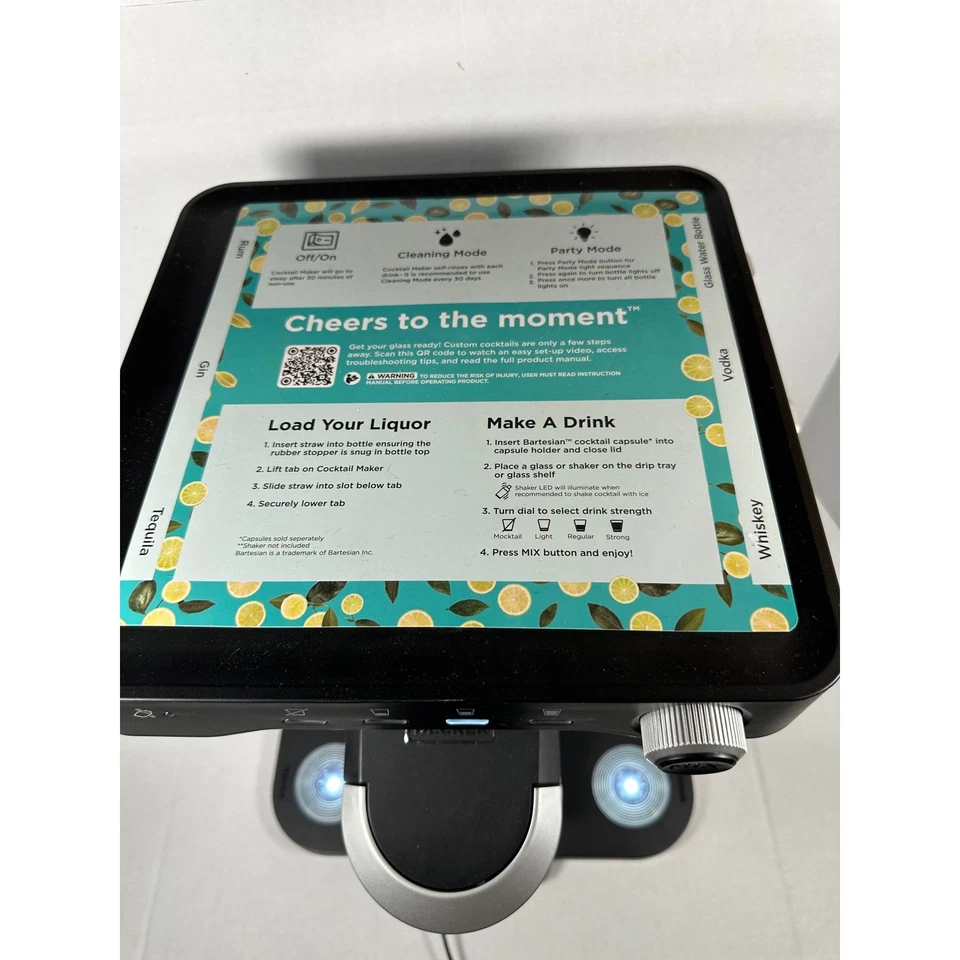 Máquina mezcladora de bebidas Black Decker BEHB101 Bev de Black Decker para hacer cócteles Foto 2 de 4