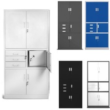 Armadio classificatore con cassaforte Armadio da ufficio Armadio in metallo...