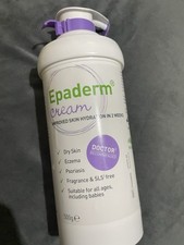 Epaderm 2-in-1 Emollient and Skin Cleanser Cream, 500g