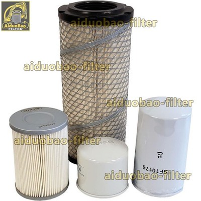 Filter Service Kit Compatible with Yanmar VIO50 Excavator w/ 4TNE88