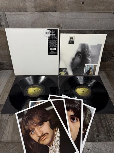 The Beatles “The White Album” by Beatles (Record, 2018) Double LP Vinyl Records