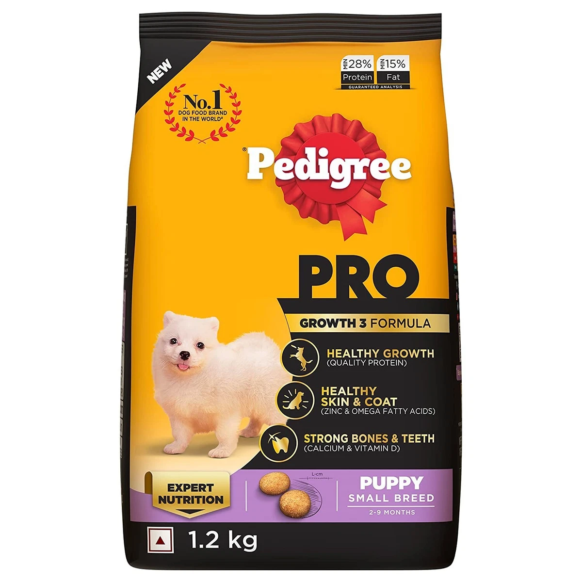 Pedigree® Growth & Protection Puppy Dry Dog Food - Healthy