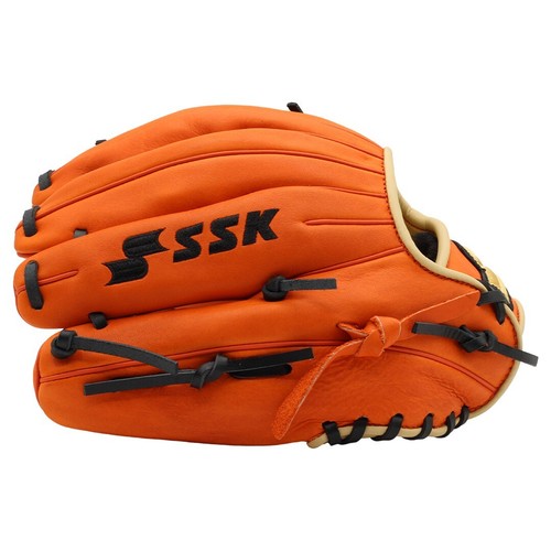Guante de béisbol juvenil SSK Z5 Craftsman 11" Z5Y-1100ORGCMLBLK1 - Imagen 2 de 8