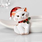Creative Rhinestone Cat Brooch Pin Christmas Design Fashion Accessories