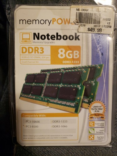 Centon 8GB DDR3-1333 - Picture 1 of 2