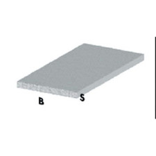 Profil Plat CM 100 H Argenté 30x2 MM Profils Aluminium Barre