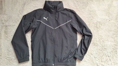 Trainingsjacke mit kapuze, Puma, Junge/Mädchen, schwarz, Gr.152