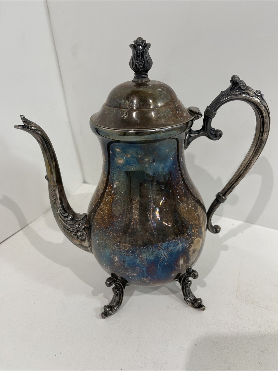 Vintage Guildcraft Silversmiths 6252, Silver Plated Coffee Pot | eBay