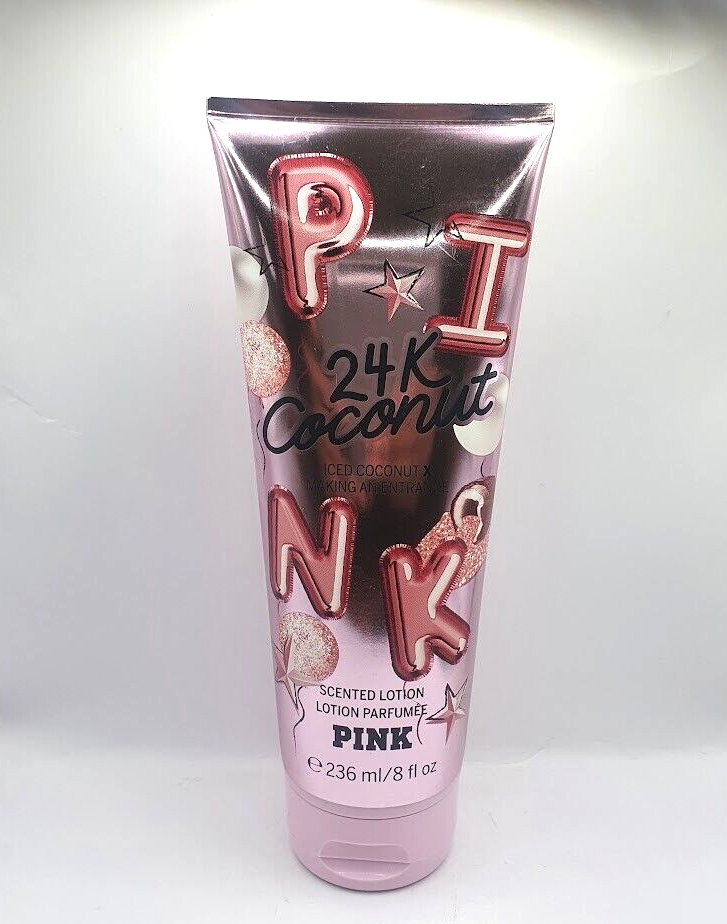 VICTORIA'S SECRET PINK 24K COCONUT BODY LOTION 8.0 OZ LIMITED