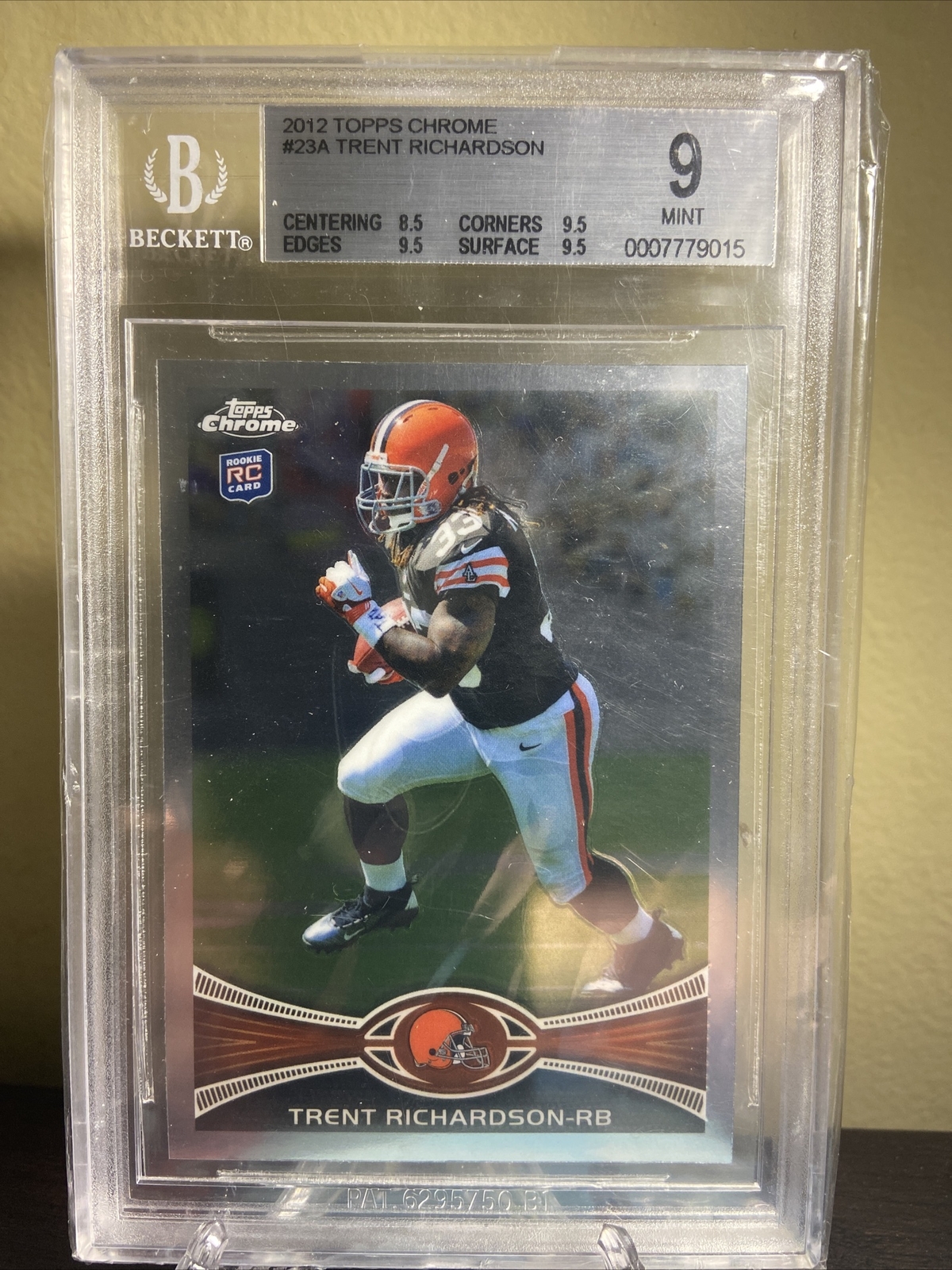 Trent Richardson Topps Chrome 1965 Inserts #20 Base