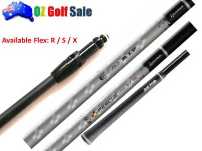 TaylorMade Hybrid Rescue TP Aldila RIP 85R /85S Shaft +Adaptor