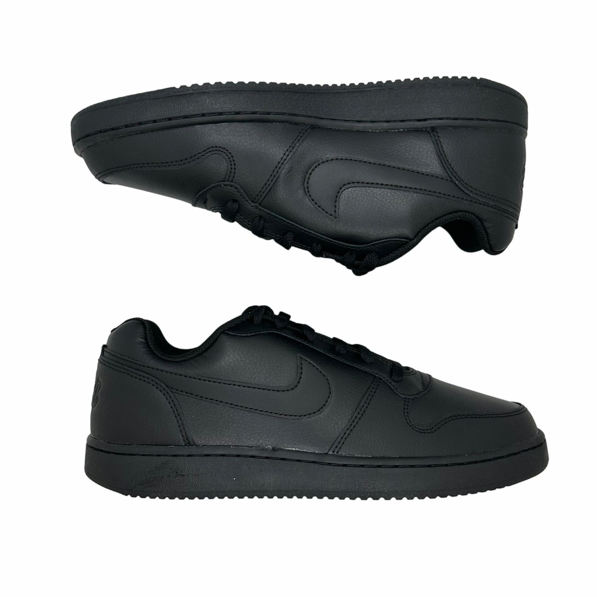 ☆送料無料☆ NIKE Ebernon Low Premium Triple Black ☆ Nike Ebernon Low Men's Shoes. Nike ID