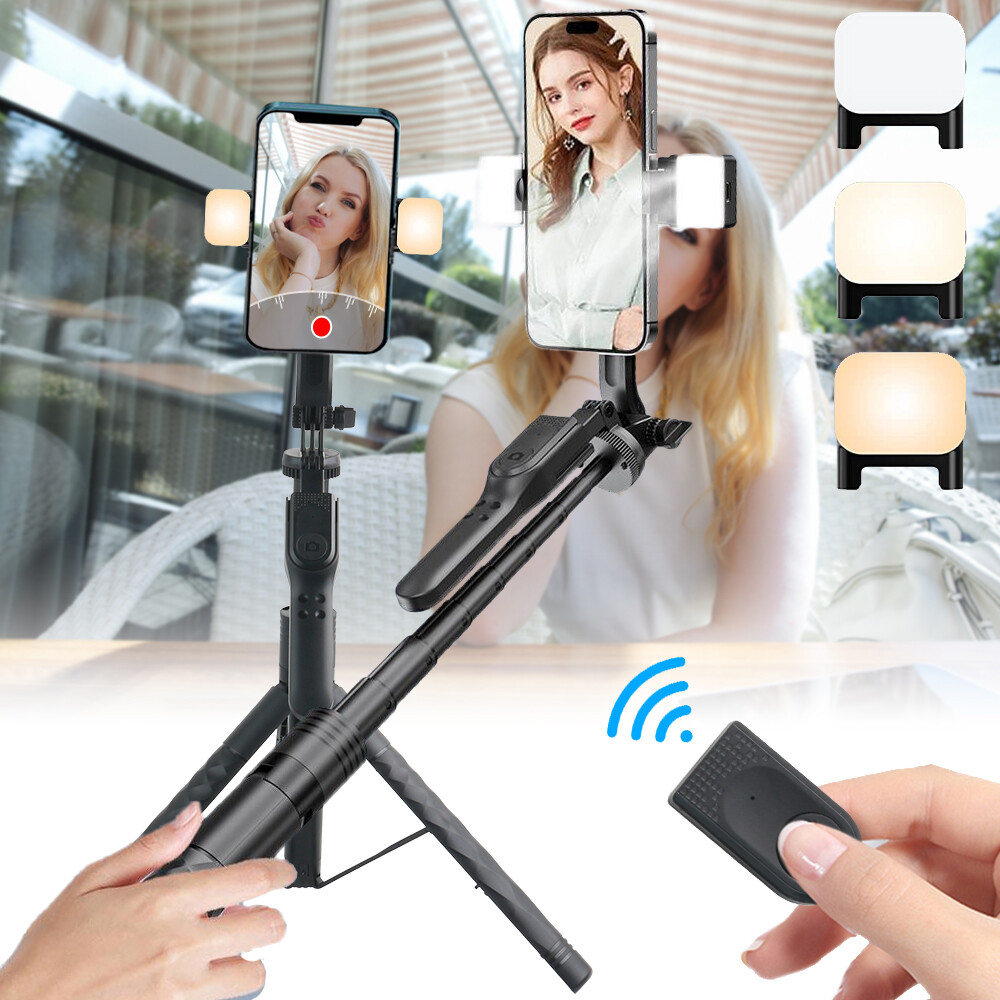 68inch Universal Remote Selfie Stick Tripod Stand for Cell Phone