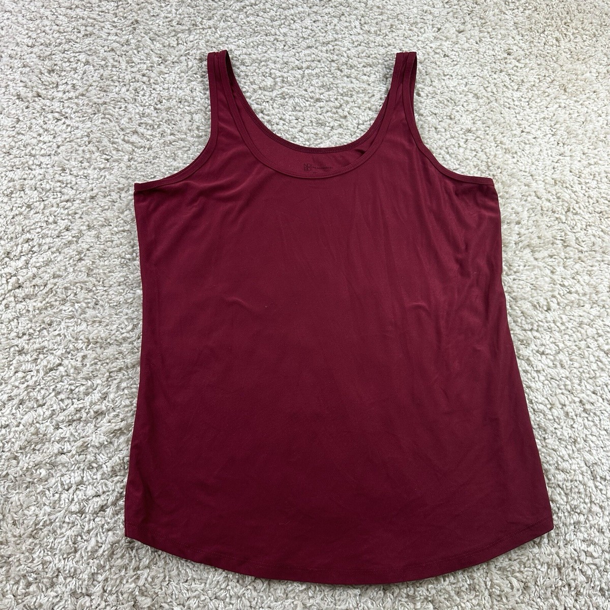 No Boundaries Junior Womens Size XXL (19) Maroon Tank Top Stretchy